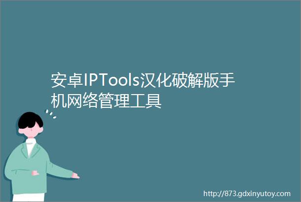安卓IPTools汉化破解版手机网络管理工具